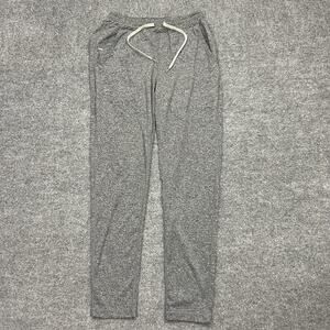 Vuori Ponto Performance Pants Mens Small Gray Jogger Athletic Stretch V418
